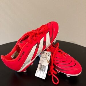 Adidas Predator Lucid Red Soccer Cleats - Youth 1.5